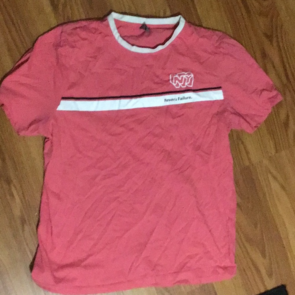 Never A Failure pink shirt